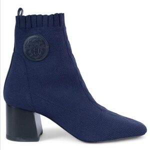 Hermes Volver 60 Ankle Boot in Navy